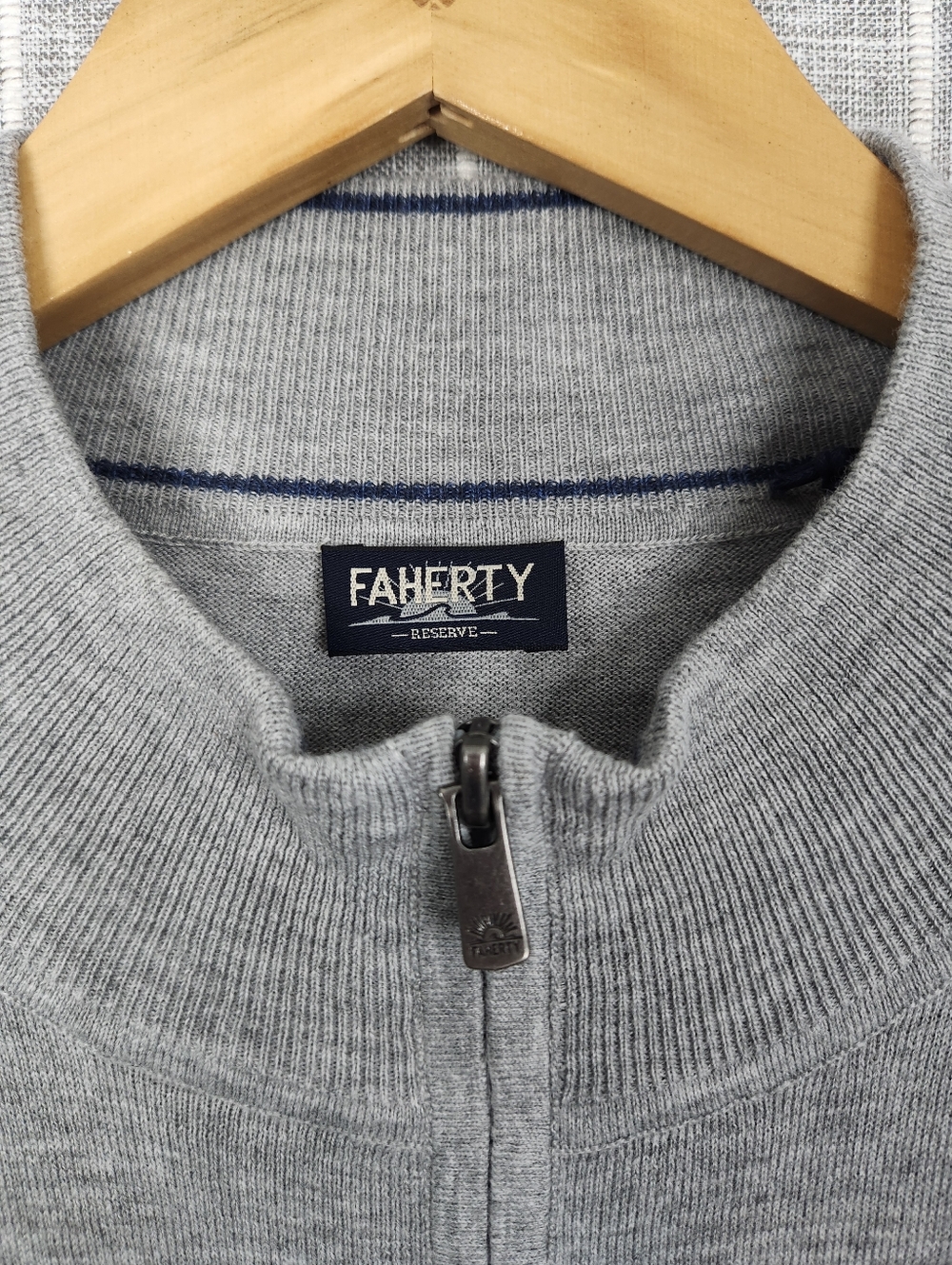 Faherty Movement Sweater - Zip Neck - Picture 4 of 8